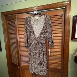 Evan Picone wrap dress SZ 14W
